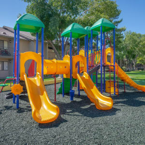 Playground at Sunset Ridge Apartments apartment homes in Lancaster, California