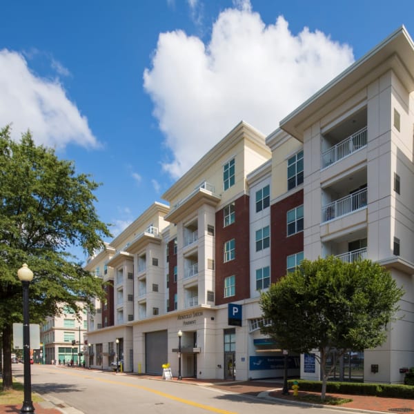 Street view of Monticello Station in Norfolk, Virginia