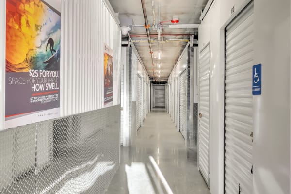 Indoor storage at StorQuest Self Storage in Hawthorne, California