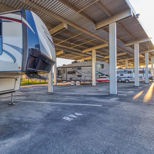 RV storage at StorQuest Express in Ave Maria, Florida