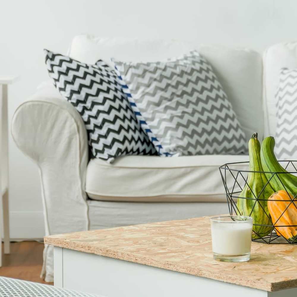 Walking paths covered with beautiful trees at East 35th St in Palmdale, California, 