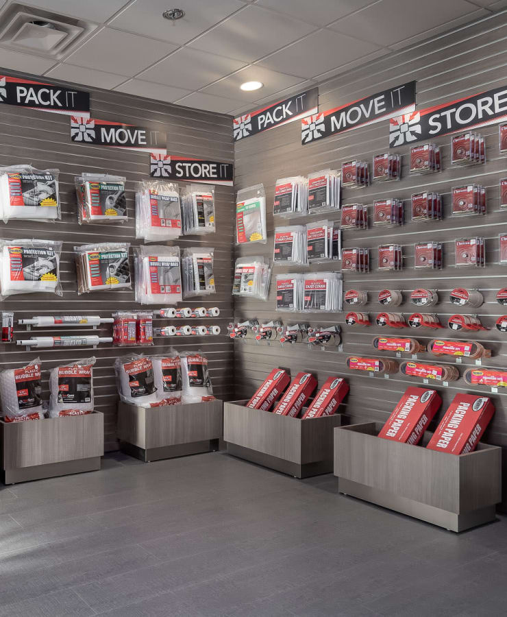 Packing supplies available at StorQuest Self Storage in San Diego, California