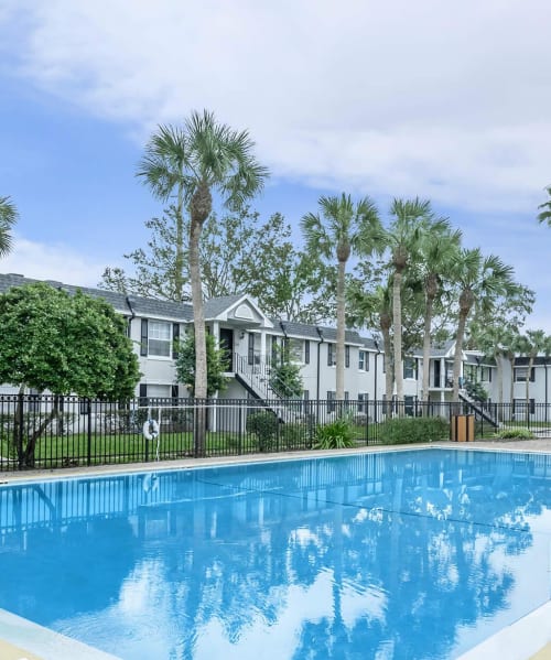 Swimming pool at Magnolia Court in Orlando, Florida