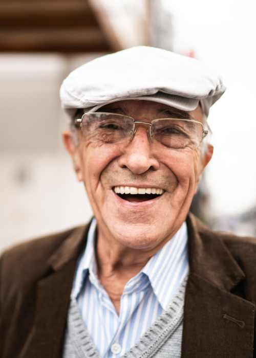 Happy resident near The Village of Southampton in Houston, Texas