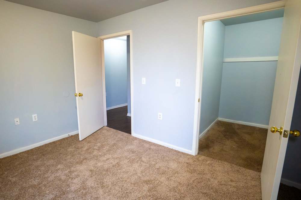 Bedroom with access to closet at Hillside in Minden. LA