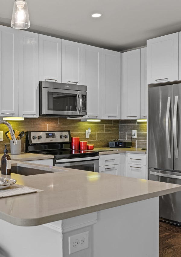 Well decorated apartment at Water Marq in Austin, Texas