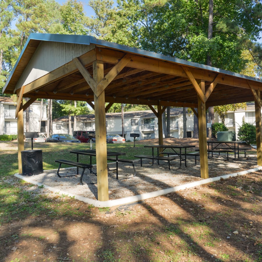 Common area for residents to mingle at Three Rivers in Columbia, South Carolina