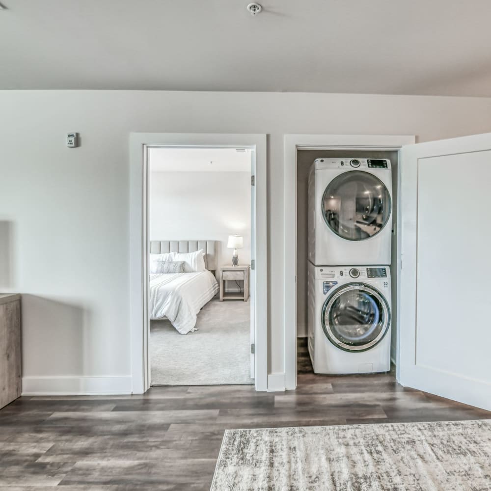 Washer and dryer at The Regency, McKees Rocks, Pennsylvania