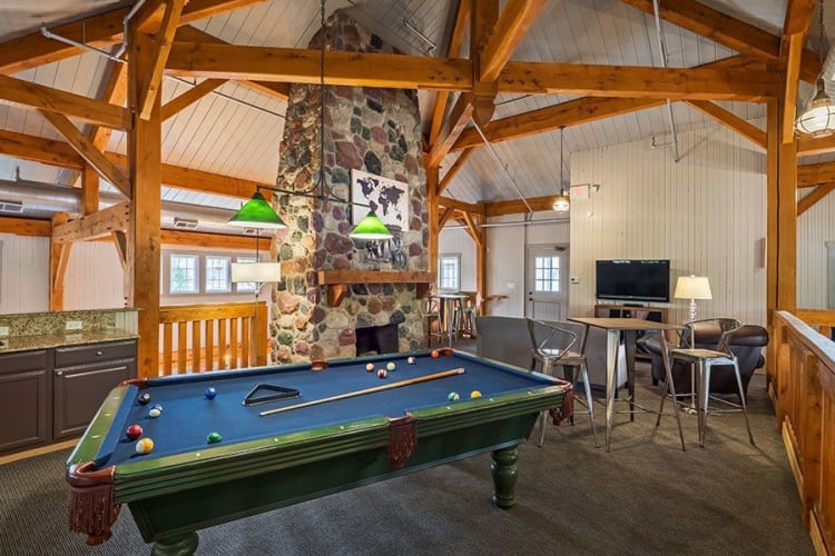 Clubhouse at The Docks Apartments in Pittsburgh, PA