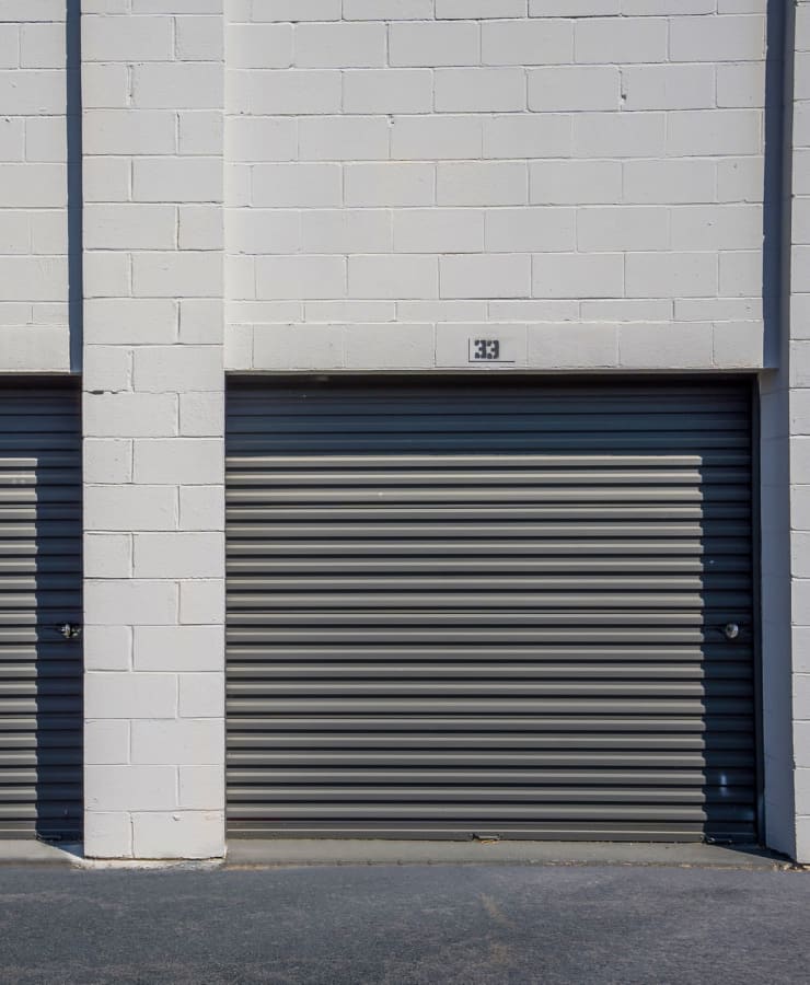 Large storage units with drive-up access at StorQuest Economy Self Storage in Centerville, Ohio