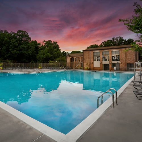 Large pool at Vistas of Annandale in Annandale, Virginia
