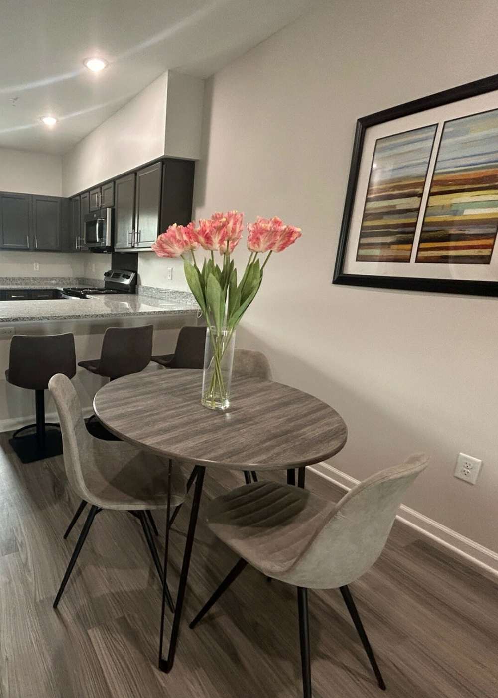 Dining area at Las Colinas in Foley, Alabama