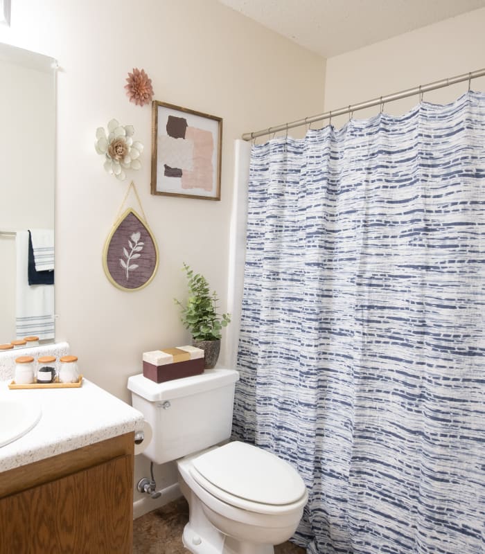 Bathroom at The Mark Apartments in Ridgeland, Mississippi