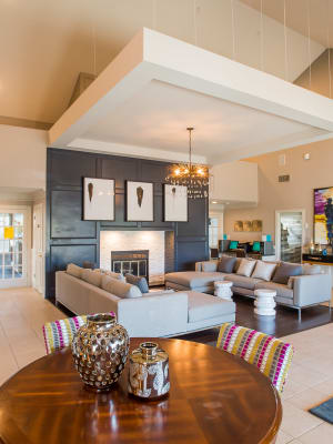 Lobby at Cedar Glade Apartments in Tulsa, Oklahoma