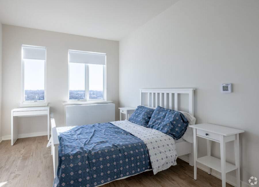 Bedroom at Hilltop Senior in Irvington, New Jersey