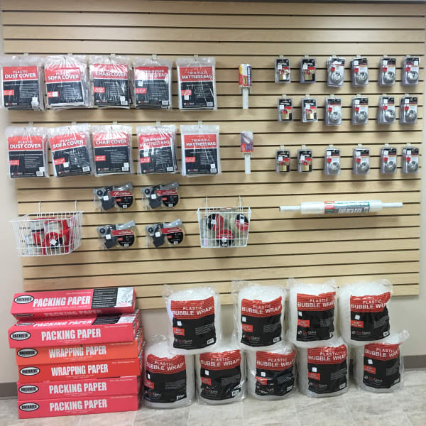 Packing supplies sold at StorQuest Self Storage in Seattle, Washington