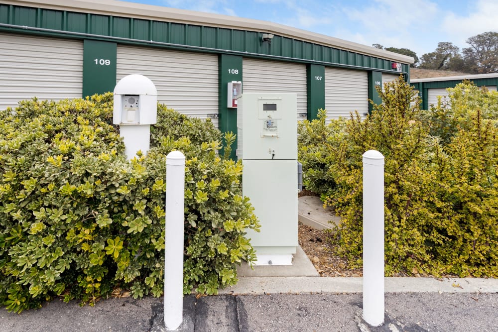 Gated entry at Storage Star Novato in Novato, California