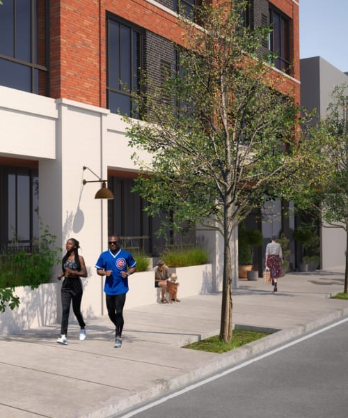 Street view of The Max at The Maxx and The Alexandra in Pittsburgh, Pennsylvania