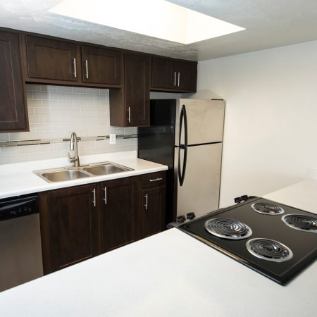Brown Kitchen