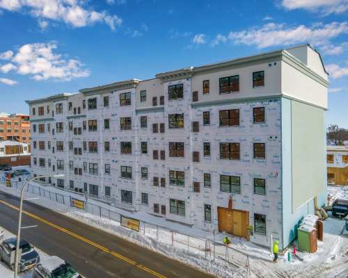 Construction Progress 1 at The Lawrence in Buffalo, New York