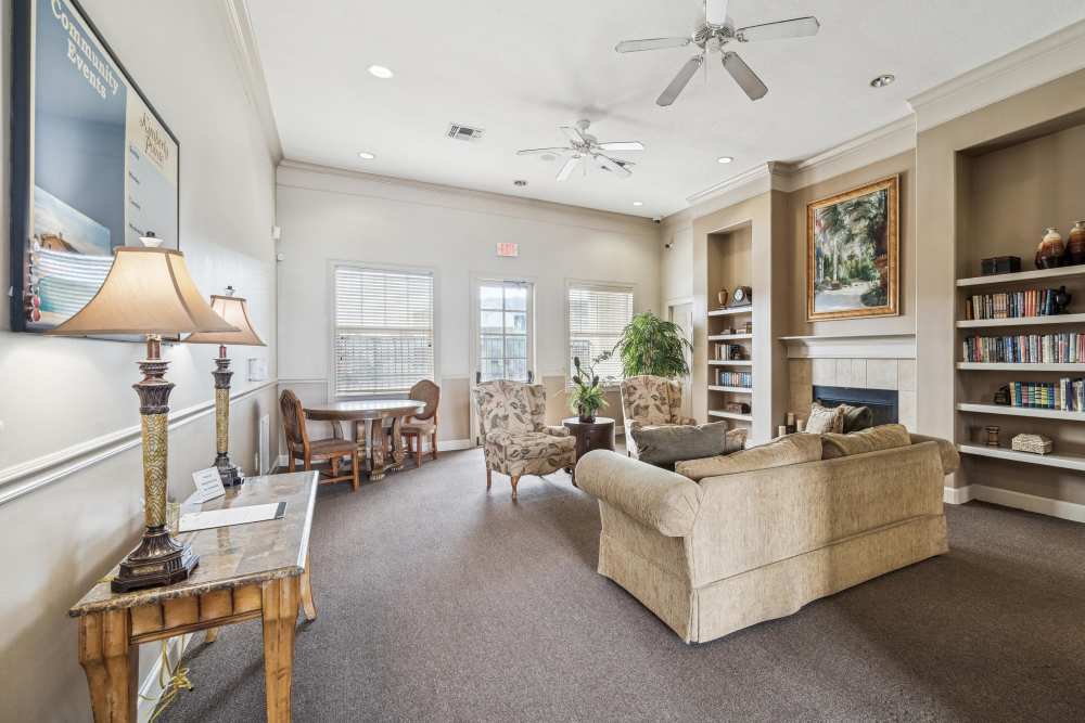 Community hall at Kimberly Pointe in Houston, Texas