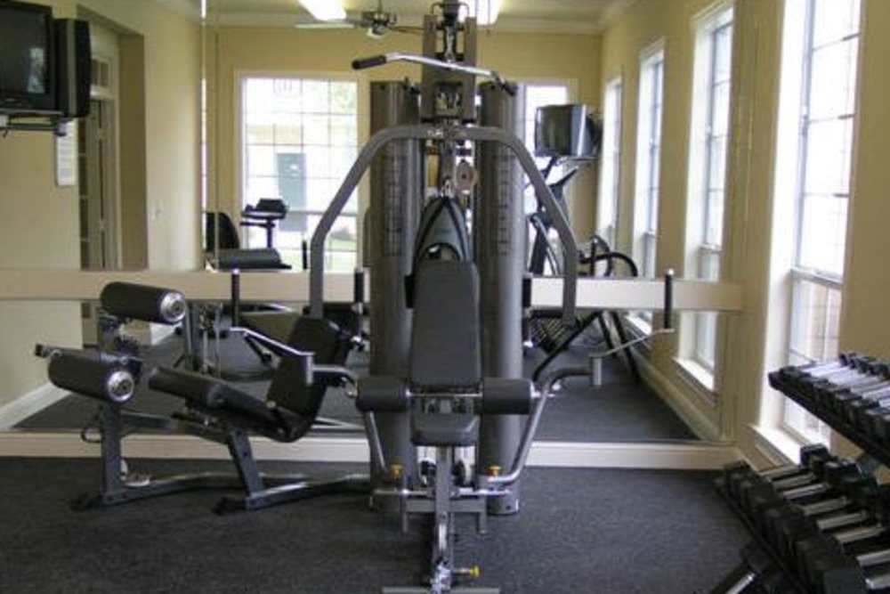 Fitness center at Country Lane in Angleton, Texas