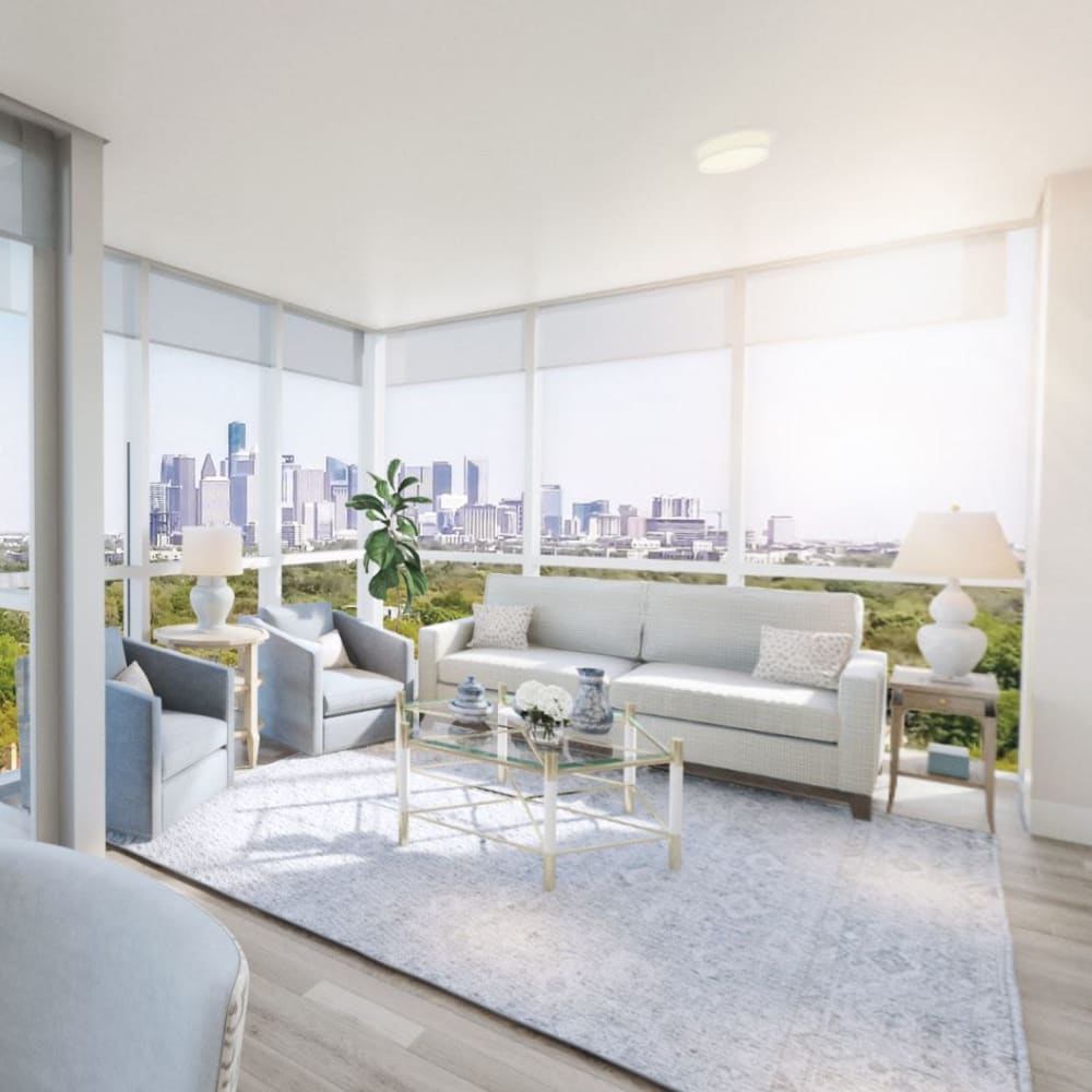 Beautiful apartment with amazing views at The Village of Southampton in Houston, Texas