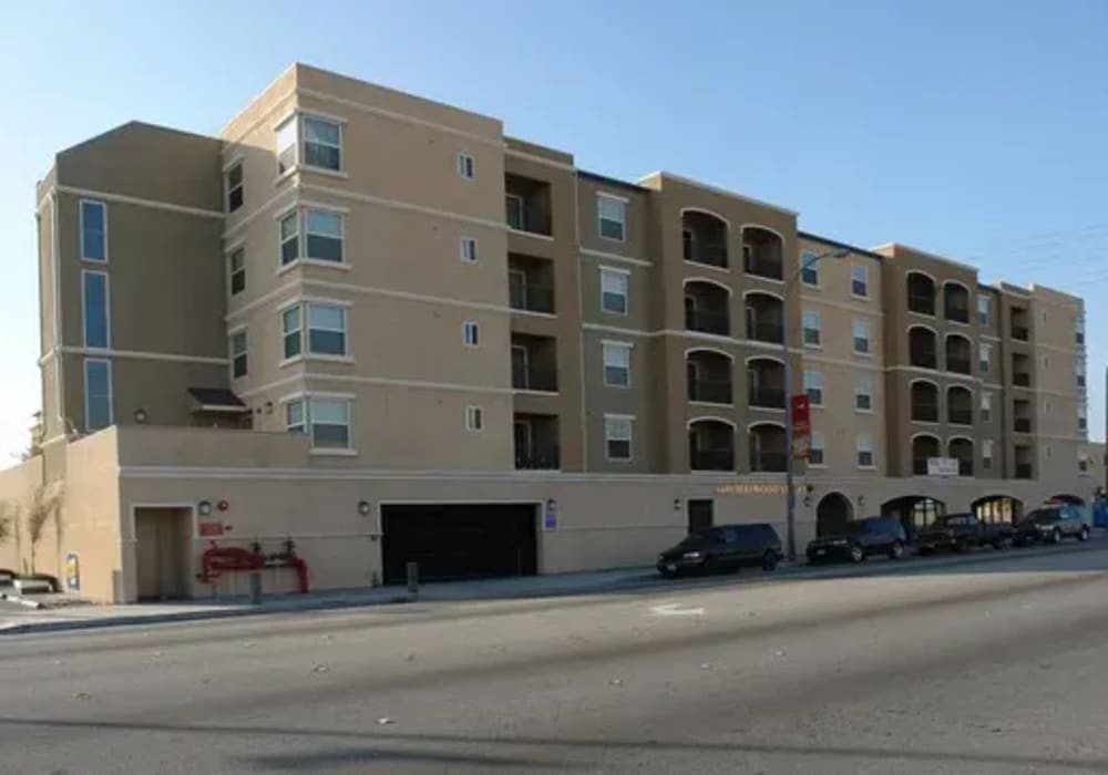 Exterior of Maywood Villas in Maywood, California