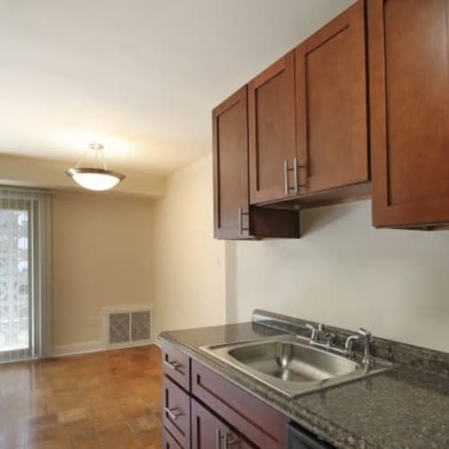 Basin sink in an apartment at Chelsea Park in Gaithersburg, Maryland