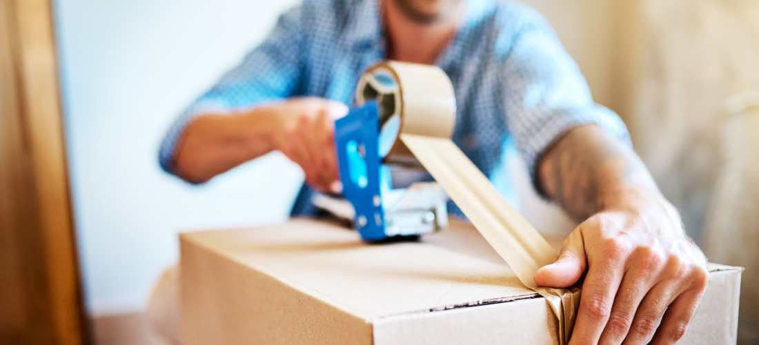 Packing at Storage Hub - Guilbeau in San Antonio, Texas