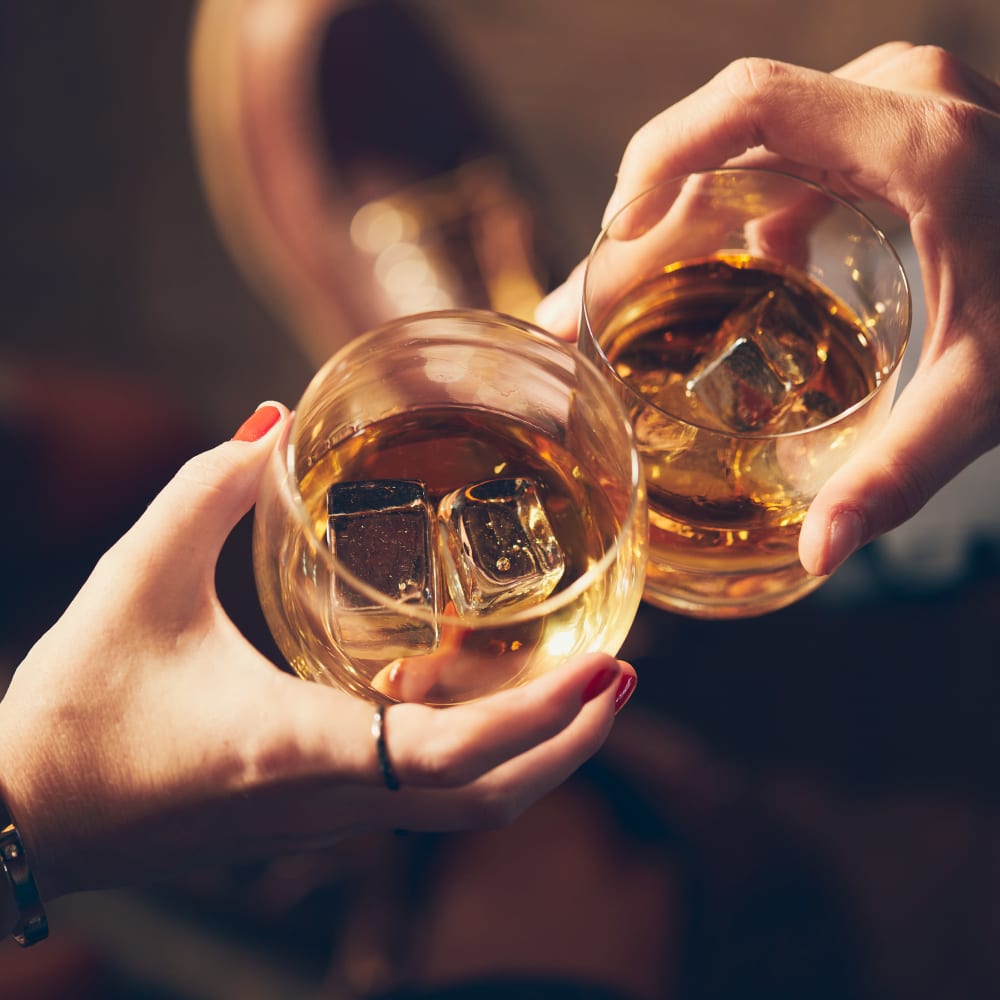 Residents toasting to the good life at their favorite night spot near 2727 Edison in San Mateo, California