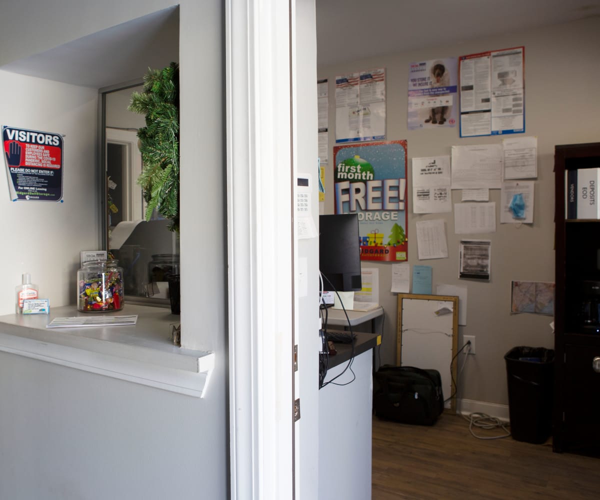 Office at Midgard Self Storage in Murrells Inlet, South Carolina