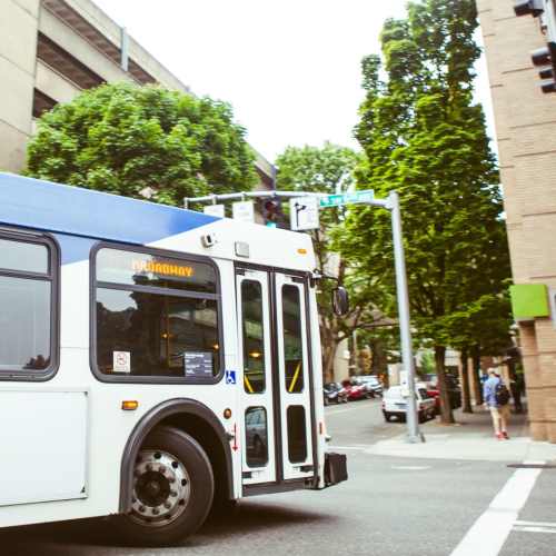 Bus in Portland, Oregon