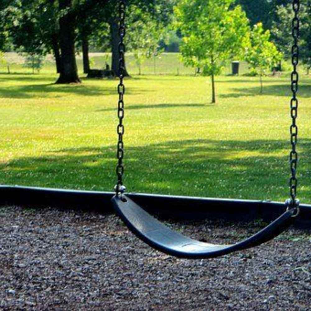 Swing in the park at Citrus Arms in Redlands, California