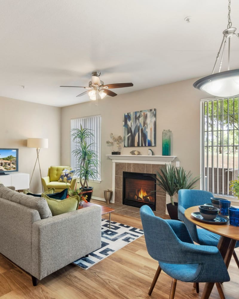 Model apartment at The Linq in Chandler, Arizona