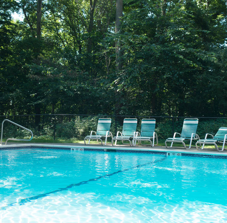 Mill Creek Apartments offers a swimming pool in East Greenbush, NY