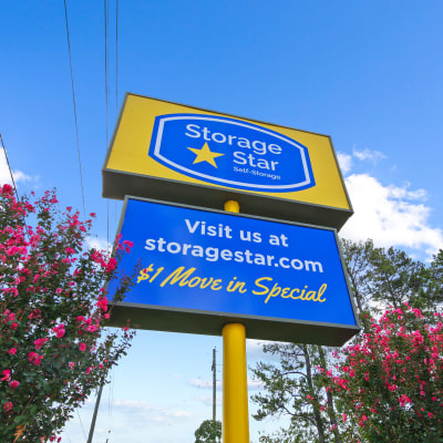 Climate-controlled units at Storage Star Tomball in Tomball, Texas