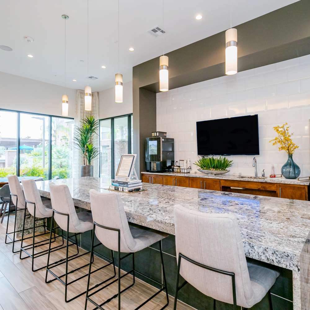 Seating chairs at NOVU New Forest in Houston, Texas