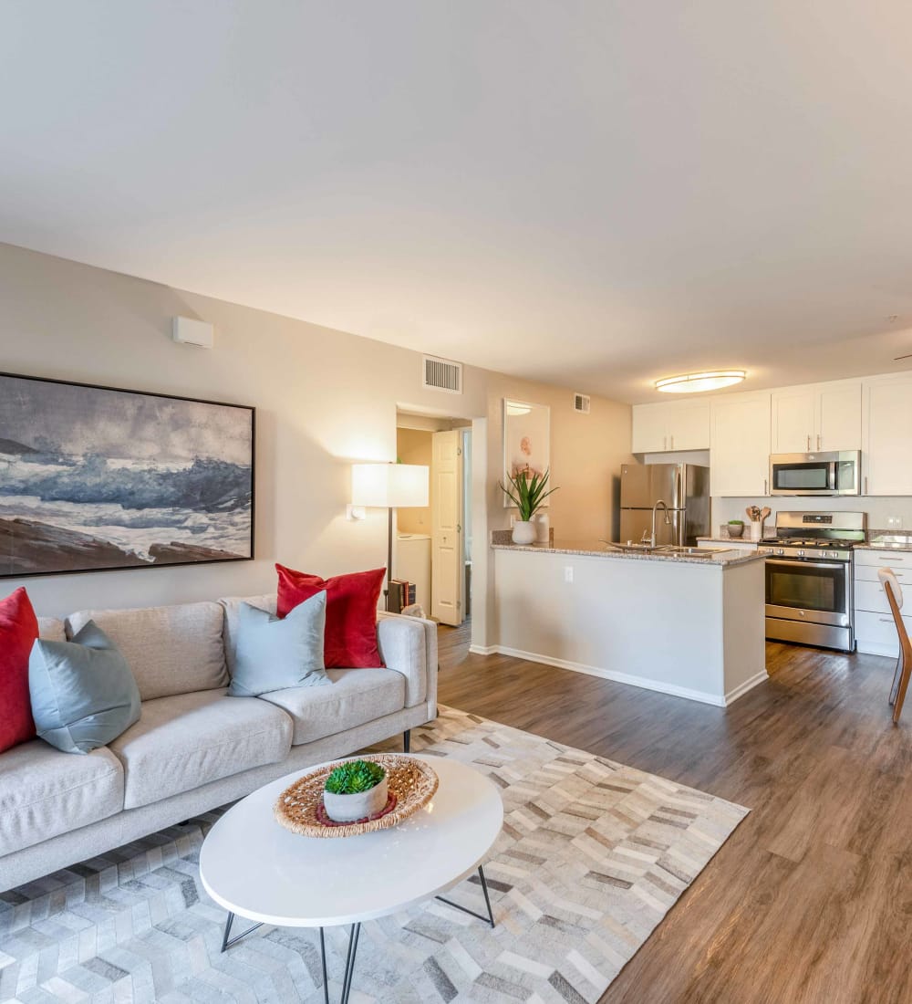 Open concept living area at Avery at Moorpark in Moorpark, California