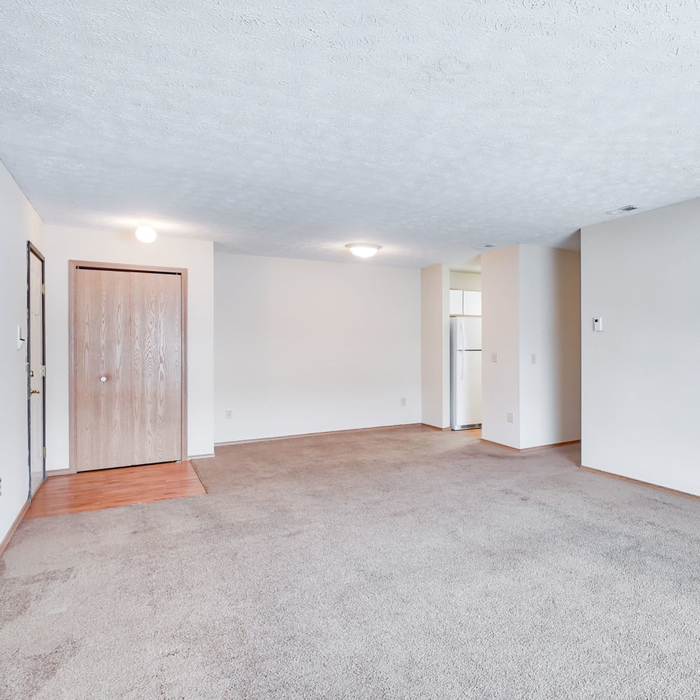 Apartment with bright natural light at Brentwood Apartments, Painesville, Ohio