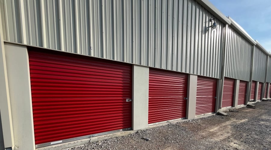 Outdoor security camera at KO Storage in Mineral Wells, Texas