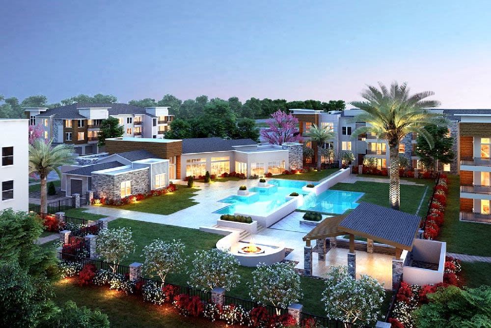 Rendering of The Dalton in Pflugerville, Texas