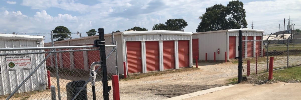 Unit sizes and prices at KO Storage in Mount Pleasant, Texas