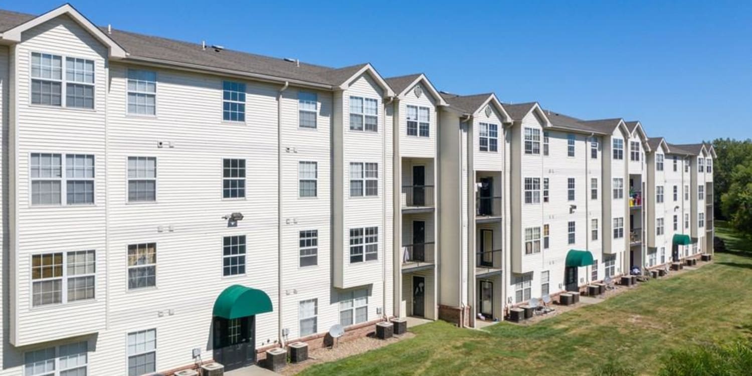 Rendering of apartments at Bridgeport Apartments in Lincoln, Nebraska