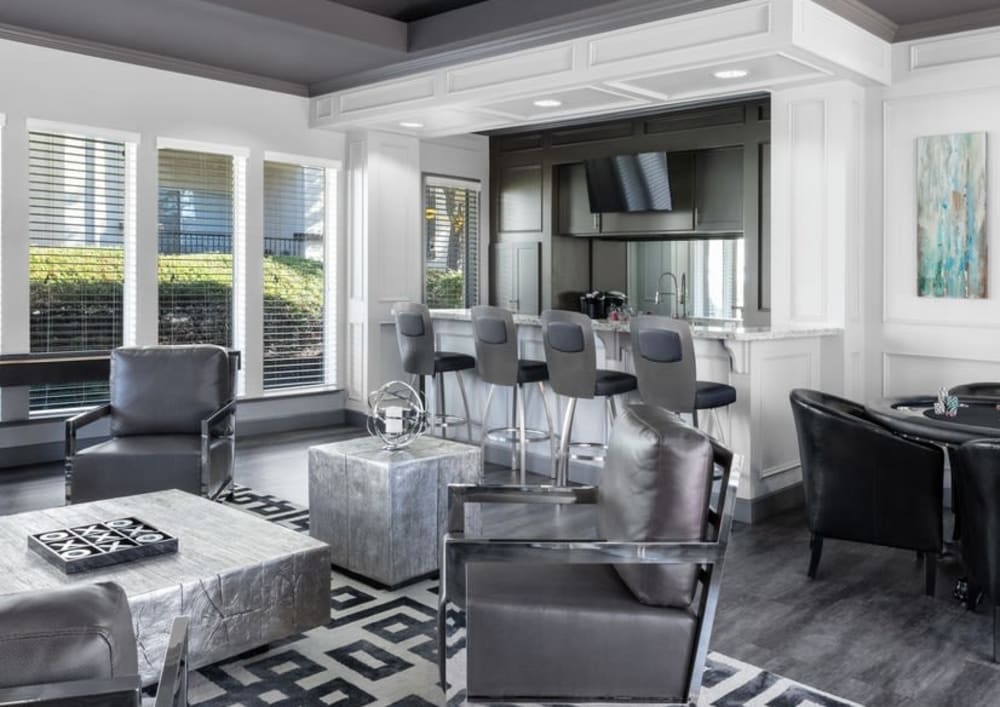 Elegant dining area at Winsted at Sunset West in Rocklin, California