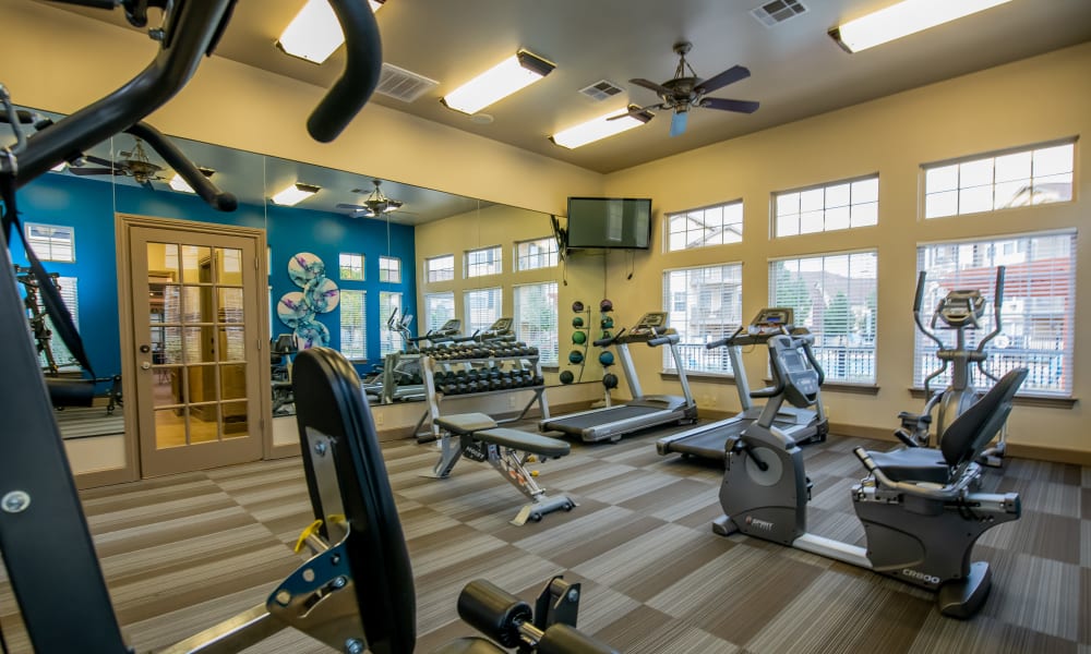 Gym at Tuscany Place in Lubbock, Texas