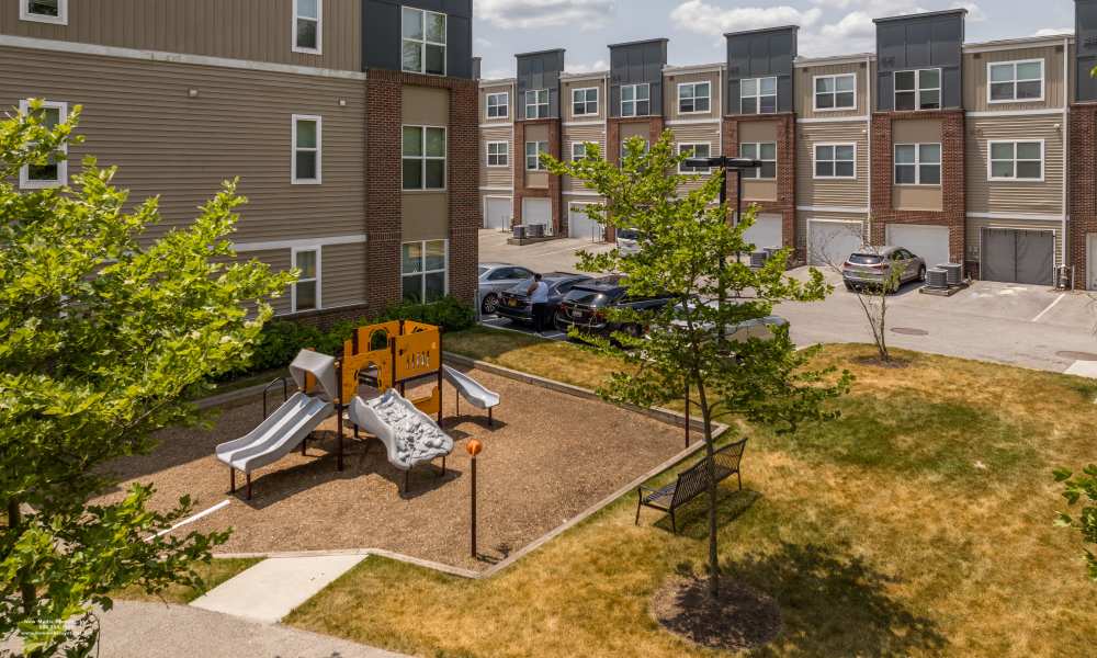 Community playground at RiverWatch Apartments in Elkridge, Maryland
