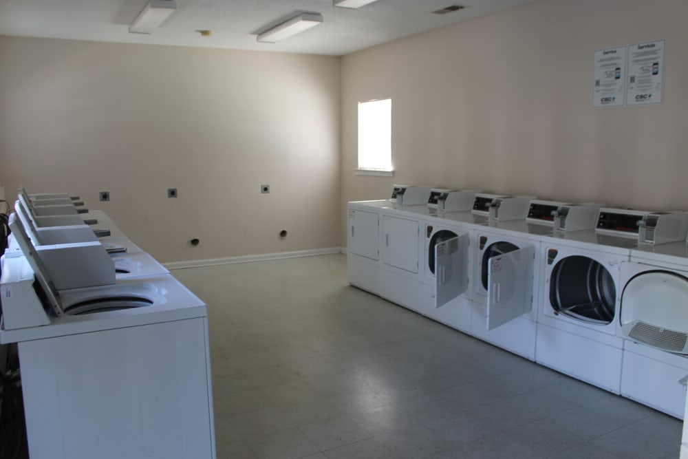 Laundry facility at Magnolia Heights in Covington, Georgia