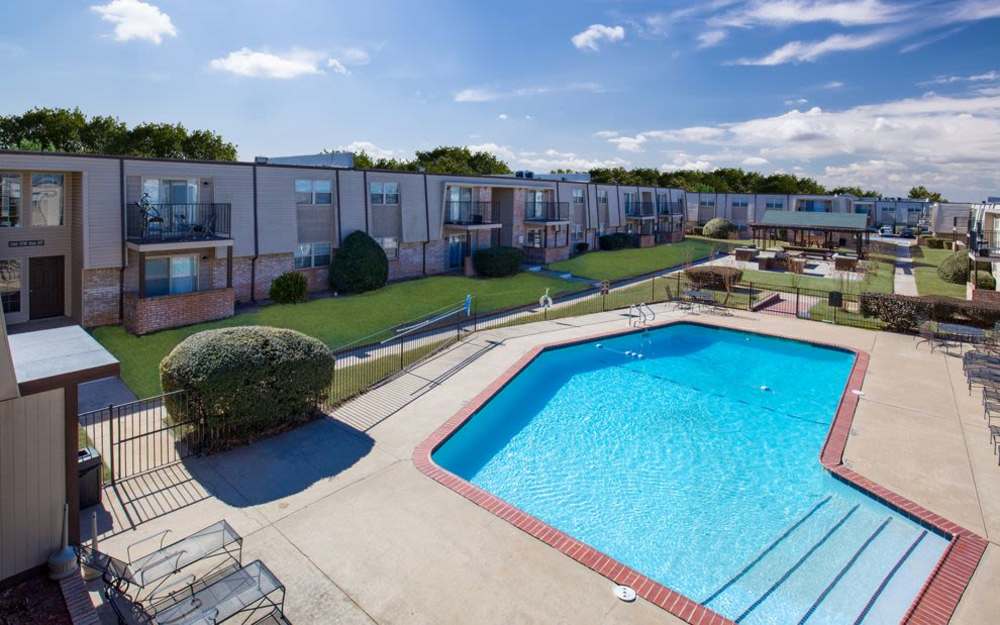 Swimming pool at Council Crossing in Bethany, Oklahoma