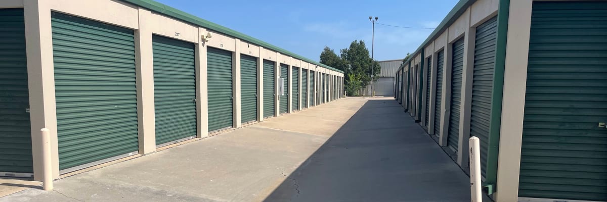 Unit sizes and prices at KO Storage in Del City, Oklahoma
